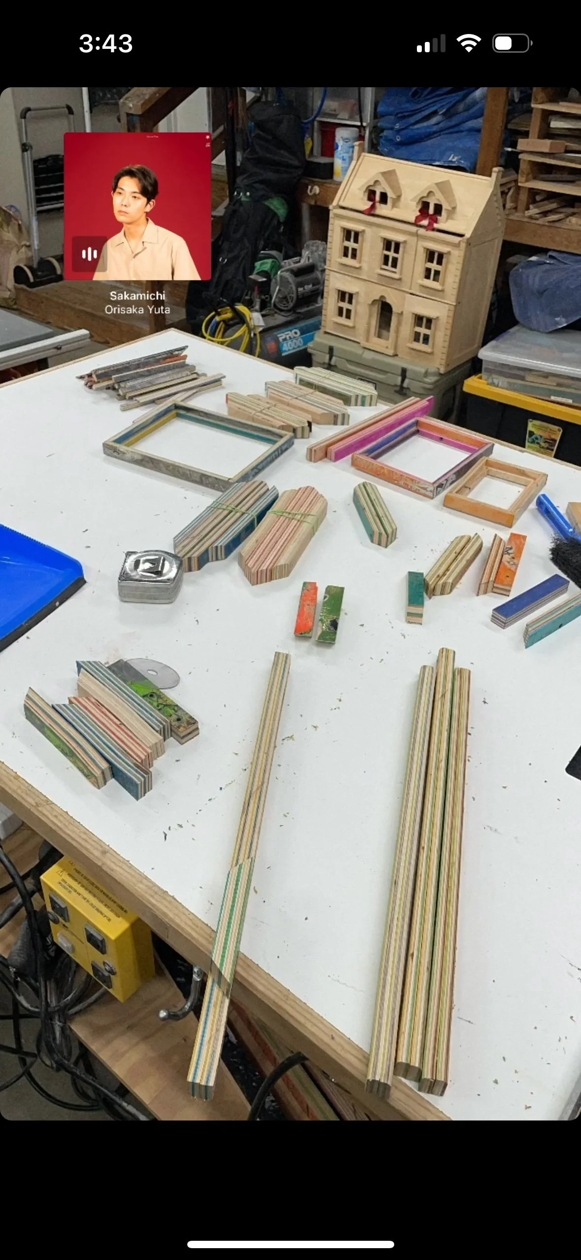 Upcycled Skateboard Frame, Recycled, Solid Wood, Picture Frame